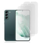Hhfcryst Film de protection d'écran hydrogel mat pour Samsung Galaxy S22+ 5G, 3 pièces anti-rayures, anti-éblouissement, film de protection TPU, film hydrogel haute sensibilité