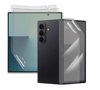Hhfcryst Film de protection d'écran hydrogel mat pour Samsung Galaxy Z Fold7, 2+2 Pièces anti-rayures, anti-éblouissement, film de protection TPU, film hydrogel haute sensibilité
