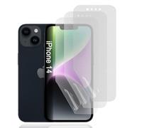 Hhfcryst Film de protection d'écran hydrogel mat pour SiPhone 14, 3 pièces anti-rayures, film de protection TPU, film hydrogel anti-éblouissement