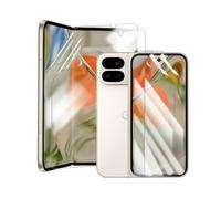 Hhfcryst Film Hydrogel de Protection pour Google Pixel 9 Pro Fold, 2+2 Pièces TPU protections d'écran HD Transparent Souple(Verre non trempé)