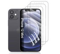 Hhfcryst Film Hydrogel de Protection pour iPhone 12 Mini, 3 Pièces TPU protections d'écran HD Transparent Souple(Verre non trempé)