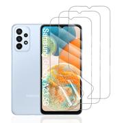 Hhfcryst Film Hydrogel de Protection pour Samsung Galaxy A23 5G, 3 Pièces TPU protections d'écran HD Transparent Souple(Verre non trempé)