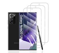 Hhfcryst Film Hydrogel de Protection pour Samsung Galaxy Note 20 Ultra, 3 Pièces TPU protections d'écran HD Transparent Souple(Verre non trempé)