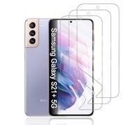 Hhfcryst Film Hydrogel de Protection pour Samsung Galaxy S21+ 5G, 3 Pièces TPU protections d'écran HD Transparent Souple(Verre non trempé)