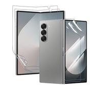 Hhfcryst Film Hydrogel de Protection pour Samsung Galaxy Z Fold 6, 2+2 Pièces TPU protections d'écran HD Transparent Souple(Verre non trempé)