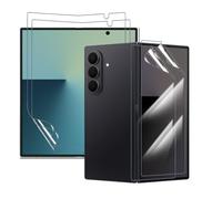 Hhfcryst Film Hydrogel de Protection pour Samsung Galaxy Z Fold7, 2+2 Pièces TPU protections d'écran HD Transparent Souple(Verre non trempé)