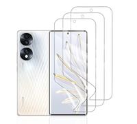 Hhfcryst Films de Protection d'écran en Hydrogel pour Honor 70, 3 Pièces HD Souple TPU Film Hydrogel Transparent Haute Sensibilité Film Protecteur (verre non trempé)