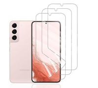 Hhfcryst Films de Protection d'écran en Hydrogel pour Samsung Galaxy S22 5G, 3 Pièces HD Souple TPU Film Hydrogel Transparent Haute Sensibilité Film Protecteur (verre non trempé)