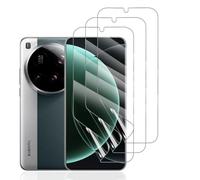 Hhfcryst Films de Protection d'écran en Hydrogel pour Xiaomi 14 Pro/14 Ultra/15 Pro/15 Ultra, 3 Pièces HD Souple TPU Film Hydrogel Transparent Haute Sensibilité Film Protecteur (verre non trempé)
