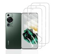 Hhfcryst Lot de 3 films hydrogel pour Huawei P60 Pro - En TPU souple - Transparent - Résistant aux rayures - Pas de bulles (verre non trempé)