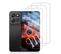 Hhfcryst Lot de 3 films hydrogel pour Motorola ThinkPhone 25 - En TPU souple - Résistant aux rayures - Transparent - Pas de bulles (verre non trempé)