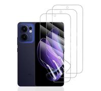 Hhfcryst Lot de 3 films hydrogel pour Oppo Reno13 F 4G/5G - En TPU souple - Transparent - Résistant aux rayures - Pas de bulles (verre non trempé)