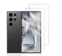 Hhfcryst Verre Trempé pour Samsung Galaxy S24 Ultra, 2 Pièces de Protection d'écran Dureté 9H Vitre, Transparent HD, Sans Bulles Film Protection écran