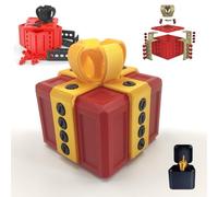 HHFDDP Boîte Cadeau Farce et Attrape Doigt d'honneur - Casse-Tête à 20 Vis avec Figurine 3D Pop-up & Rangement Secret