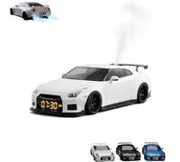 HHFDDP Hyper Car Alarm Clock, Sports Car Shaped Ornament, Realistic Engine Appearance and Lighting Effects, Equipped with a Clear LED Display.