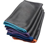 HHFDDP TopClean- Chiffon en Fibre de Carbone - Serviette Nettoyage sans Trace 40 * 50cm pour Verre, Vitre, Lunettes, Vaisselle, Cuisine, Ménage Chiffon Fibre de Carbone(4pcs)