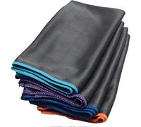 HHFDDP TopClean- Chiffon en Fibre de Carbone - Serviette Nettoyage sans Trace 40 * 50cm pour Verre, Vitre, Lunettes, Vaisselle, Cuisine, Ménage Chiffon Fibre de Carbone（4pcs）