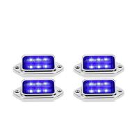 Hhfksci Feu De Plaque D'immatriculation À 6 LED, Feu De Gabarit Latéral De Sécurité 12V 24V, Clignotant Pour Voiture Camion Remorque Tracteur Camping-car Kit De Feux Arrières