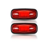 Hhfksci Feu De Position Latéral 3 LED, Ruban Adhésif, Clignotant, Feu Arrière, Feu Stop, Voiture, Camion, Remorque, Tracteur, 12V, 24V Kit De Feux Arrières