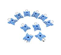 Hhfksci Module de lève-vitre Pour Volvo Pour Xc60 Pour S60 S40 S80 Pour Xc90 Pour Xc90 10 Pièces 3509416 Lève-vitre Coulissant Pivot Régulateur Fixation À Clip