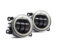 Hhfksci Phares Antibrouillard 2 X Phares Antibrouillard Angel Eyes À LED 30 W 12 V Pour Nissan Pour Note Pour Pathfinder Pour Xterra Pour Frontier Pour Navara(Red and White)