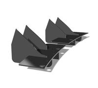 Hhfksci pour Nissan pour X-Trail pour Rogue T32 2014 2015 2016 2017 2018 Becquet Aileron Diffuseur Protecteur Lèvre De Pare-Chocs Arrière Pare-Chocs Arrière Séparateur