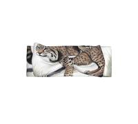 HHGFASD Bandeau à nœud pour bébé motif bobcat sauvage - Bandeau en polyester doux, doux pour la peau et extensible pour nourrissons de 0 à 6 mois