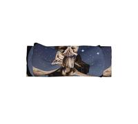HHGFASD Bandeau bébé motif chouette sous la lune - Bandeau en polyester doux, doux pour la peau et extensible pour nourrissons de 0 à 6 mois