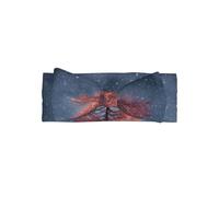 HHGFASD Bandeau bébé motif petit arbre sous les flocons de neige avec nœud - Bandeau en polyester doux, doux pour la peau et extensible pour nourrissons de 0 à 6 mois