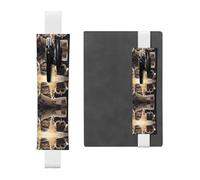 HHGFASD Black The Two Cool Cats. Trousse à crayons en cuir PVC 2 en 1 antidérapant pour comptes de voyage, blanc, One Size, Sac à dos d'école