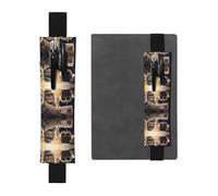 HHGFASD Black The Two Cool Cats. Trousse à crayons en cuir PVC 2 en 1 antidérapant pour comptes de voyage, Noir , One Size, Sac à dos d'école