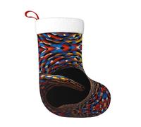HHGFASD Chaussettes décoratives de Noël Mobius à motif bandes douces et confortables, ne se décolorent pas, adaptées pour Halloween, les fêtes de vacances, les cheminées