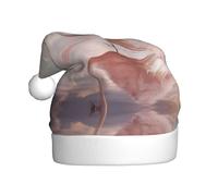 HHGFASD Le cygne blanc. Chapeau de Noël pour adulte en matériau doux et léger