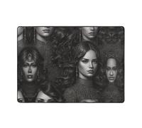 HHGFASD Noble woman Pattern Carpet Tapis doux, moelleux, absorbant l'eau, durable, pour salon, bureau, table basse, lit, balcon, 203,2 x 147,3 cm