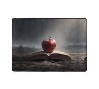 HHGFASD on the book Pattern Carpet Tapis doux, moelleux, absorbant l'eau, durable pour salon, bureau, table basse, lit, balcon, 203,2 x 147,3 cm