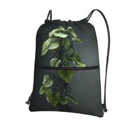 HHGFASD Sac à dos pour homme et femme avec cordon de serrage, imperméable et durable