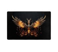 HHGFASD Superbe tapis de sol en flanelle avec motif phénix - 152,4 x 99,1 cm - Pour salon, bureau, table basse, lit, balcon