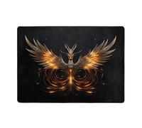 HHGFASD Superbe tapis doux et moelleux pour salon, bureau, table basse, lit, balcon, 203,2 x 147,3 cm, motif Phoenix