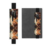 HHGFASD The Angry Lion Trousse à crayons en cuir PVC 2 en 1 antidérapant pour comptes de voyage Noir, Noir , One Size, Sac à dos d'école