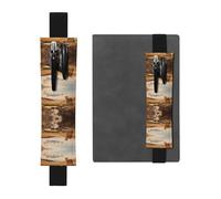 HHGFASD The Tiger is Strong Trousse à crayons en cuir PVC 2 en 1 antidérapant pour comptes de voyage Noir, Noir , One Size, Sac à dos d'école