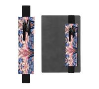 HHGFASD Trousse 2 en 1 en cuir PVC avec motif tissus de soie noire et antidérapant, idéal pour les comptes de voyage, Noir , One Size, Sac à dos d'école