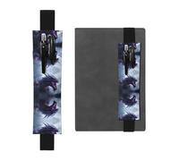 HHGFASD Trousse à crayons en cuir PVC 2 en 1 avec motif dragon solide et antidérapant, idéal pour les comptes de voyage Noir, Noir , One Size, Sac à dos d'école