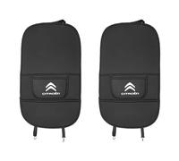 HHGFTIY 2 Pièces Coussin de Protection de Siège de Voiture Anti-Coup de Pied,pour Citroen C3 Aircross 2015-2023,imperméable,Protège Les Sièges De La Saleté,B