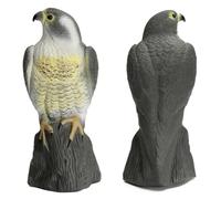 HHH HUNTING Grand réaliste Faucon LEURRE Oiseau deterrant, réaliste Complet Corps Oiseau DE Proie Anti-PARASITES Jardin Statue Chat et Oiseau Répulsif étang de Jardin décoration