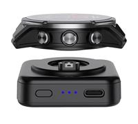 Hhhh Chargeur portable pour montre Garmin Forerunner 55 255 165 265 965, Vivoactive 6/5, Venu 4 3 3s X1, Instinct 3/2, Approach S70 S62 S50 S44, Fenix 8 7X 6, Tactix 8 7 Pro (1200 mA) hhhh