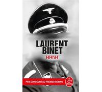 HHhH Prix des lecteurs 2011 - Laurent Binet - Lgf - Poche - Roman