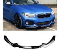 HhhhhYf Spoiler Pare-Chocs Avant pour BMW 1er F20 F21 M-Pack 118i 118d 120i 120d M135i M140i 2015-2019,Durable Anti Collision Auto Becquets Avant Becquet de Lèvre Avant Accessoire Voiture,B