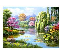 HHHU Puzzles 1000 Pièces pour Adultes, Puzzles De Paysage De Printemps Grandes Illustrations De Jeux De Puzzle pour Adultes Et Adolescents Puzzles en Bois (75 × 50 Cm)