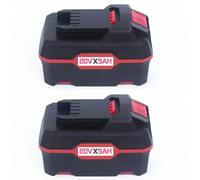 HHiMXPO Pack de Deux 20V 5.0Ah Remplacement Li-ION akku Compatible avec Parkside 20v Team l'outil sans Fil