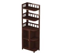 Hhmmei2024-23 Bibliothèque Meubles muraux de Salon, étagères latérales, Rangement, bibliothèques, triangulaires Organisateur de Stockage(Moyen)